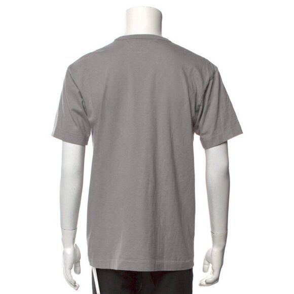 play comme des garcons Authentic t shirt mens gray short sleeve Crew Neck Xl - Picture 3 of 9